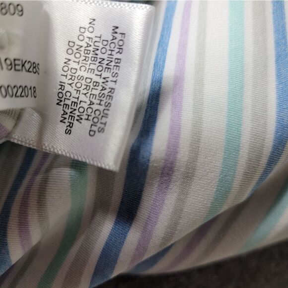 Peter Millar Summer Comfort Men's Golf Polo Shirt Multicorlor Striped - Picture 11 of 11